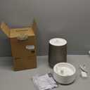 Homvana Humidifiers for Bedroom Home, 3.6 L Cool Mist Top-Fill 34H Super Long Time, Quiet 23dB, Baby Humidifier, Oil Diffuser for Large Room, House, Plant, Nursery, Office, BPA FREE, Ultrasonic (Grey)