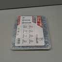 2 x Hex Head Self Tapping Screws for MetalStainless Steel 410 Pack of 60 (#8x1/2, #8x3/4,#8x1,#10x1,#10x1-1/2)5 Sizes Self Drilling Screws Sheet Metal Screws Corrosion & Wear Resistant (Silver)