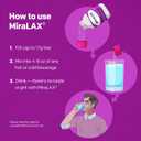 MiraLAX Laxative Powder, Gentle Constipation Relief for Adults, Stool Softener with PEG 3350, Nonstimulant Laxative, No Harsh Side Effects, Includes Stirrer, 14 Dose