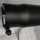 2.5 inch Inlet Exhaust Tip, 3" Outlet 6" Overall Length Stainless Steel Exhaust Tail Pipe, Bolt-On, Polished Tailpipe, Black (Fit for Tailpipe Outlet is 2.5", must OD not the ID)