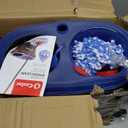 O-Cedar EasyWring Rinse Clean Microfiber Spin Mop & Floor Cleaning System with 3 Extra Refills, Plastic, Grey