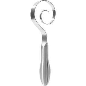 Seamless Dough Whisk, 18/10 Stainless Steel Danish Dough Wisk, 9" Bread Whisk for Sourdough, Cookies, Pizza, Pastry, Dishwasher Safe Dough Hook