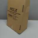 Relx Acrylic Sign Holder 8.5 x 11, Slant Back Acrylic Display Stand, Clear Frames Plastic Sign Holder for Store, Restaurant (12 Pack)