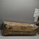 7FT PreLit Black Christmas Tree with 450 Lights, Artificial Fake Christmas Tree with 1916 PE&PVC Branch Tips, Halloween and Xmas Tree for Holiday Decorations, Metal Stand and Hinged Branches