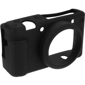 Camera Soft Silicone Protective Case Lightweight Camera Protective Cover Compatible with Sony ZV1F ZV-1F ZV-1 II, Black