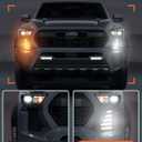 LED Fog Lights Kit for 2024 2025 2026 Toyota Tacoma DRL Daytime Running Lights Amber Turn Signal Front Bumper Lamps 4th Gen Toyota Tacoma Accessories (Horizontal clause)