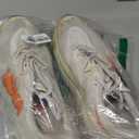 HOKA Men's Speedgoat 6 Sneaker (11.5, White/Neon Tangerine)