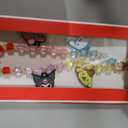 Sonix Sanrio Beaded Wristlet & Phone Strap | Detachable Cell Phone Lanyard with Silicone Charms - Hello Kitty & Friends