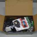 Flexi Hose Expandable Garden Hose with 8 Function Nozzle, 50FT - Lightweight Retractable Garden Hose, Water Hose - No-Kink Flexibility, 3/4 Inch Solid Brass Fittings and Double Latex Core (Black)