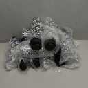 12 Pcs Soccer Water Bottles Bulk 17 oz Soccer Sports Bottle with Leak Proof Flip Top Reusable Plastic Water Bottles for Team Gift Accessories Sports Party Favors Supplies (Black)