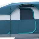 PORTAL 8 Person Family Camping Tent with Screen Room, Water Resistant Big Tunnel Tent with Rainfly, Large Family Tent for Outdoor Camping, Party (Dark Blue)