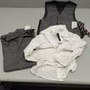 Van Heusen Boys' 4-piece Formal Suit Set, Vest, Pants, Collared Dress Shirt, and Tie Size 5