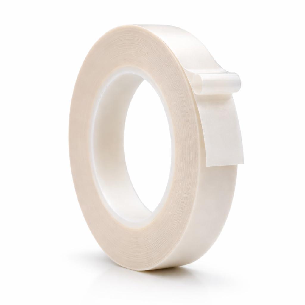 WOD SPT5A UHMW Polyethylene Transparent Film 5 Mil Slick Tape, 3/4 inch x 36 yd. Aggressive Adhesive - Squeak Reduction, Drawers, and Bearings