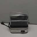 Evoloop Rapid Egg Cooker Electric 12 Eggs Capacity, Soft, Medium, Hard Boiled, Poached, Omelet Maker Egg Poacher & Vegetable Steamer, BPA Free Tray (Silver)