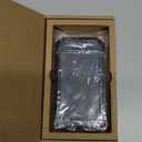 Solar Charger Power Bank, 20000mAh Portable Outdoor Waterproof Solar Battery Charger, Camping External Backup Battery Pack USB C Ports Input/Output, 2 Led Light Flashlight with Compass (Red)