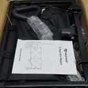 Hikemoon 34'' Extra Long Collapsible Wagons Carts Foldable, 360LBS Heavy Duty Folding Beach Wagon Cart with Wheels, Portable Utility Outdoor Wagon for Grocery, Shopping, Garden, Sports, Camping, Black