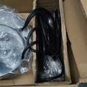 ELYONA 3 Pack Hammered Pendant Lights 7” Small Metal Solid Wood Hanging Light Fixtures Adjustable Height Industrial Pendant Lighting for Kitchen Island Dining Room Bedroom Bar Office, Modern Blue