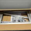 HSA500 - Support Bracket for Air Conditioner or Heat Pump, Adjustable Size, Floor Stand Ground Mounting Bracket, Stainless Steel, Stand for Outdoor AC Unit, Heavy Load 1100 lbs