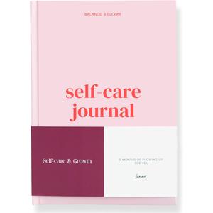 Lamare Self Care Journal for Women 6 Month Guided Self Love Workbook for Women for Mindfulness, Clarity & Intentional Living - Womens Self Care Gifts - Pink