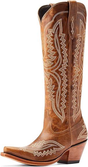 Ariat Women's Casanova Western Boot Shades of Grain7.5