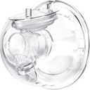 Milk Collector Cup Set Compatible with Momcozy S12 Pro/S9 Pro Breast Pump, Not for S12/S9, Replacement Pump Parts with Collector, Duckbill Valve, Flange, Diaphragm, Linker (27mm)