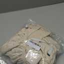 H.VERSAILTEX Super Stretch Individual Seat Cushion Covers - Sofa & Couch Cushion Slipcover Sets - Thick Jacquard Textured Twill Fabric (3 Piece XL, Ivory)