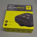 Tribit StormBox Micro 2 Wireless Portable Speaker: 10W Loud Deep Bass Sound, IP67 Waterproof Bike Speaker with Bluetooth 5.3, 12H Playtime, TWS Pairing for Camping Travel Hiking (Black)