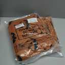 2 x Tranqun 4 Pcs Halloween Pillow Covers Fall Pumpkin Ghost Throw Covers 3D Embroidered Faux Fur Cushion Cases for Halloween Thanksgiving Autumn Home Sofa Bed Room Decor(12 x 20'',Rust)