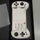 ShanWan Mobile Game Controller for iphone/Android with PHONE CASE Support, Bluetooth Wireless Gamepad - PS Remote Play, Xbox Cloud, Steam Link, GeForce NOW, MFi Arcade Games-Long Battery Life (White2)