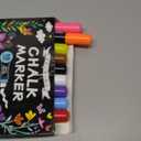 Window Chalk Markers for Glass Washable, 10 Colors Jumbo Liquid Chalk Marker with 10mm 3 in 1 Nib Thick Wide Tips, Big Chalkboard Markers, Car Paint Pen for Auto, Bistro, Mirror, Poster, Blackboards
