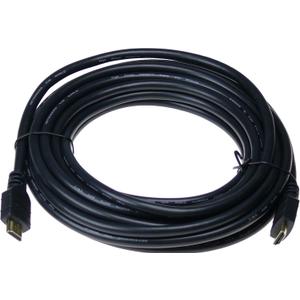 GE 25ft 4K HDMI 2.0 Cable with Ethernet, Gold-Plated Connectors, Black, 48723