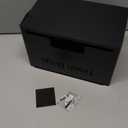 STWWO Extra Large Trash Bag Holder Dispenser, Metal Garbage Bag Dispenser Roll Holder,Trash Storage Organizer for Kitchen Laundry Room Under Sink, Wall Mounted or Freestanding, Black (1 Pack-XL (10.6"6.5"6.7"))