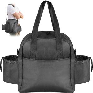 Folding Stove Carry Case for Coleman Camping Stove, Fits for Coleman 1 & 2-Burner Fold N Go Grill/Stoves and Other Folding Camp Stove, Camp Accessories, Heavy Duty Oxford Fabric with Shoulder Strap