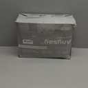 Heated Blanket Throw with 1/2/4/6/8 Hours Auto-Off 10 Heat Level, 50'' * 60'' Cozy Faux Rabbit Fur Bubble Electric Blanket with Overheat Protection(Tie-Dye Dark Grey)