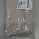 RYB HOME 100% Blackout Linen Door Window Curtains - Home Decor No Drill Door Curtain for Front Window, Thermal Insulated Privacy Blinds with 2 Adhesive Tapes, W 30 x L 40, 1 Panel, Sand