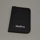 Nicpro Miniature Paint Brushes Dry Brush - 20PCS Model Paint Brush Set with Nylon Case for Acrylic, Oil, Watercolor, Detail Paint Brush Drybrush for Model, Miniature Painting, Paint by Numbers, Craft