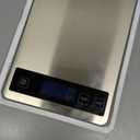 Nicewell Food Scale, 22lb Digital Kitchen Scale Weight Grams and oz for Cooking Baking, 1g/0.1oz Precise Graduation, Stainless Steel and Tempered Glass (Ash Silver)