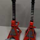BIG RED T43002A Torin Steel Jack Stands: Double Locking, 3 Ton (6,000 lb) Capacity, Red, 1 Pair