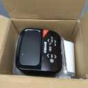 DEIME Air Fryer, Small Digital 3 Qt Airfryer Space Saving Compact, Bake, Reheat, Roasts for Quick Easy Meals, Mini Compact & Quiet, Nonstick & Dishwasher Safe Basket (Black+TR)