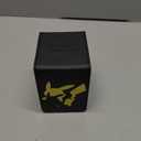 Ultra Pro Elite Series: Pikachu Alcove Flip Deck Box - Premium Leatherette Magic for 100 Double-Sleeved Pokemon Cards & Magic the Gathering - Magnetic Closure & Humor for Trading Card Fans!