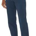 Amazon Essentials Men's Straight-Fit Casual Stretch Chino Pant (33W x 34L, Dark Navy)