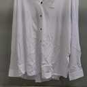 J.VER Men's Dress Shirts Stretch Long Sleeve Formal Shirt Solid Business Casual Button Down Shirts for Wedding Prom, 5XL