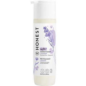The Honest Company Silicone-Free Conditioner | Gentle for Baby | Naturally Derived, Tear-free, Hypoallergenic | Lavender Calm, 10 fl oz, Pack of 2 