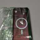 Magnetic Case for iPhone 15 Plus Phone Case for Women, Matte Luxury Soft Metallic Luster Design and Camera Lens Protector, Compatible with Magsafe Case for iPhone 15 Plus 6.7"-Red 