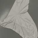 Craft And Party 100 Pack White Spandex Folding Chair Covers, Stretch Polyester Slipcovers for Wedding, Party & Dining Chairs  Flat Front Design, Universal Fit