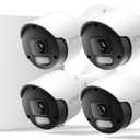 4K/8MP PoE Security Camera System, Metal Housing, Expandable Storage
