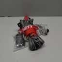 HOKINETY Synthetic Winch Rope Kit - 3/16" x 50' 8500 lbs Synthetic Winch Cable for ATV UTV Off-Road Vehicles with Forged Hook, Rubber Stopper, Protective Sleeve and Safety Pull Strap - Grey