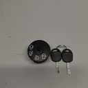 Ignition Switch with Key 7 Terminals Replacement for John Deere L100 L105 L107 L108 L110 L111 L118 L120 L130 125 135 145 155c 190c G110#175566 175442 163968 532175566 925-1741 GY20074 94762