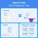 Early Detection Pregnancy Test Kit, Early Result Digital Pregnancy Test at Home, Pregnancy Tests with Cup,10 Tests(2 Digital+8 Early+1 Urine Cup)