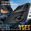 Oterkin for Samsung Galaxy S26 Wallet Case [4-5 Card Holder] [Kickstand] [RFID Blocking] [Full Camera Protection] [Military Grade Protection] Shockproof Rugged Phone Case for S26, Black